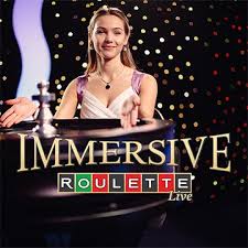 Immersive Roulette slot visual from Evolution available on skycrown-com.com